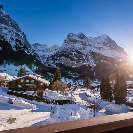 Atemberaubende Sicht Auf Eiger Nordwand Apartman Grindelwald Kültér fotó
