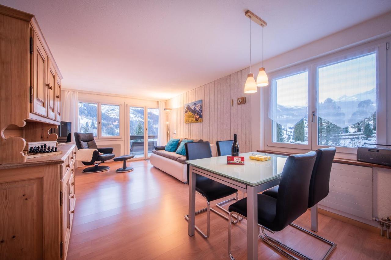 Atemberaubende Sicht Auf Eiger Nordwand Apartman Grindelwald Kültér fotó