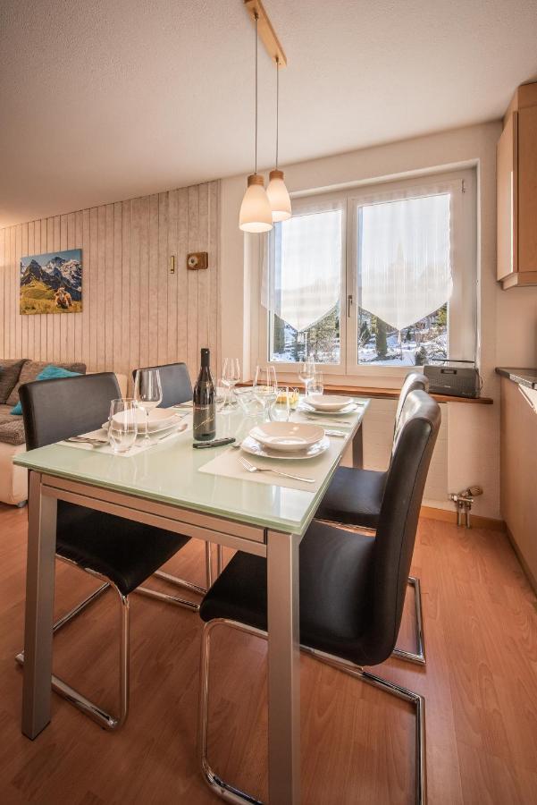 Atemberaubende Sicht Auf Eiger Nordwand Apartman Grindelwald Kültér fotó