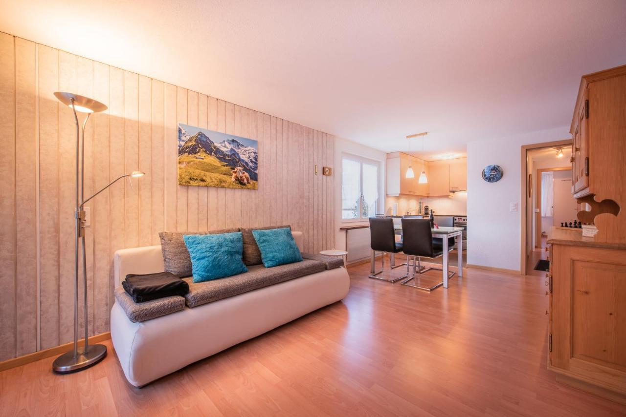 Atemberaubende Sicht Auf Eiger Nordwand Apartman Grindelwald Kültér fotó